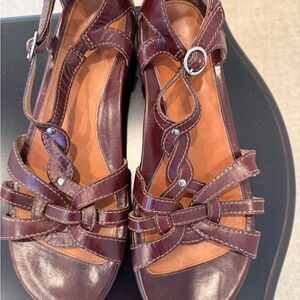 Dansko Dark Brown Women's Sandals